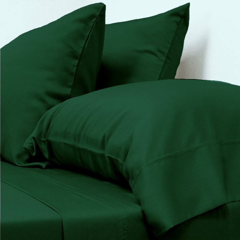 Luxury Bamboo 6 Piece Sheet Set, Emerald Green